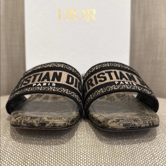 Dior Dway Heeled Sandals - Plan de Paris - Picture 8 of 13